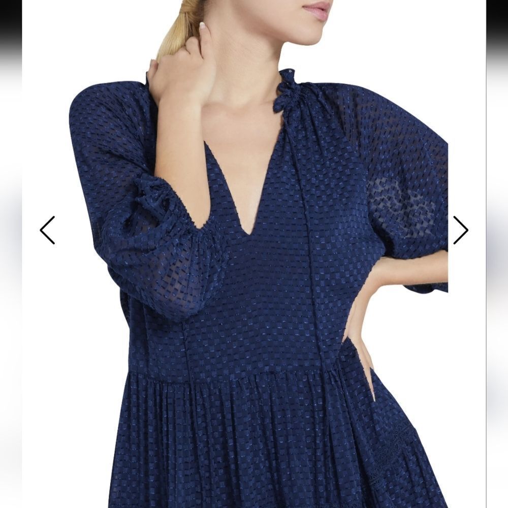 Alice and Olivia Navy Dress - Picture 5 of 8